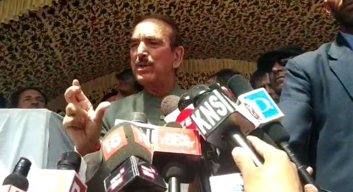 PM Modi should control his tongue, he is responsible for all mess in Kashmir: Azad